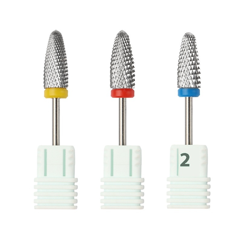 Professional Dead Skin Nail Nail Remover Tungsten Steel Nail Sander Grinding Head Drill Nail Piece Universal Tool Grinding Head