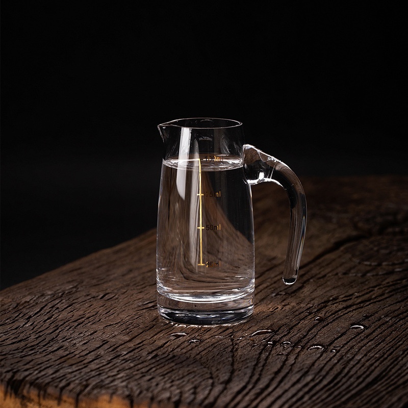 Household2 Liang Liquor Dispenser Hotel Crystal Wine Cup Restaurant Small Red Wine Decanter Thickened100ml