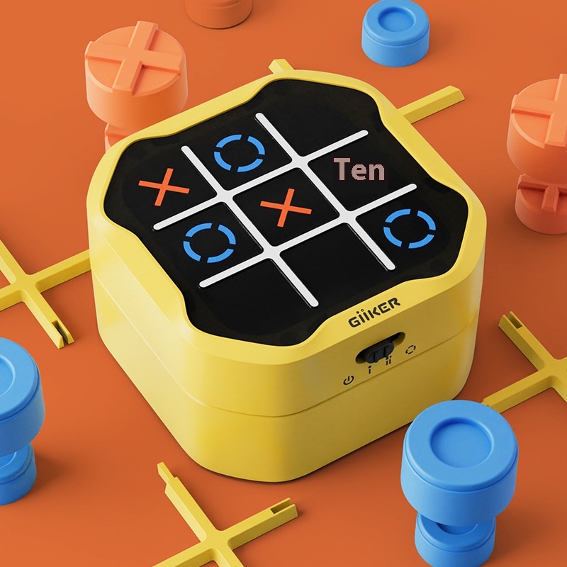 Gii KERJike Super Tic-Tac-toe Educational Toys Family Board Games Chess Games