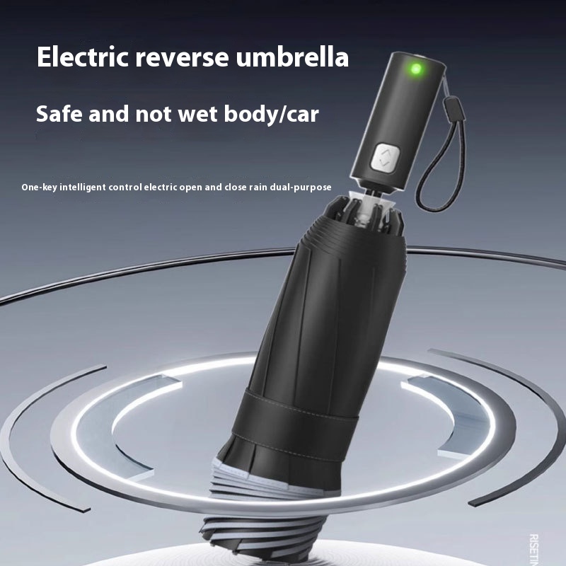 Xuanyi German Smart Electric Sun Umbrella Fully Automatic Umbrella Car Men's High-end Business Umbrella For Sunny And Rainy Days