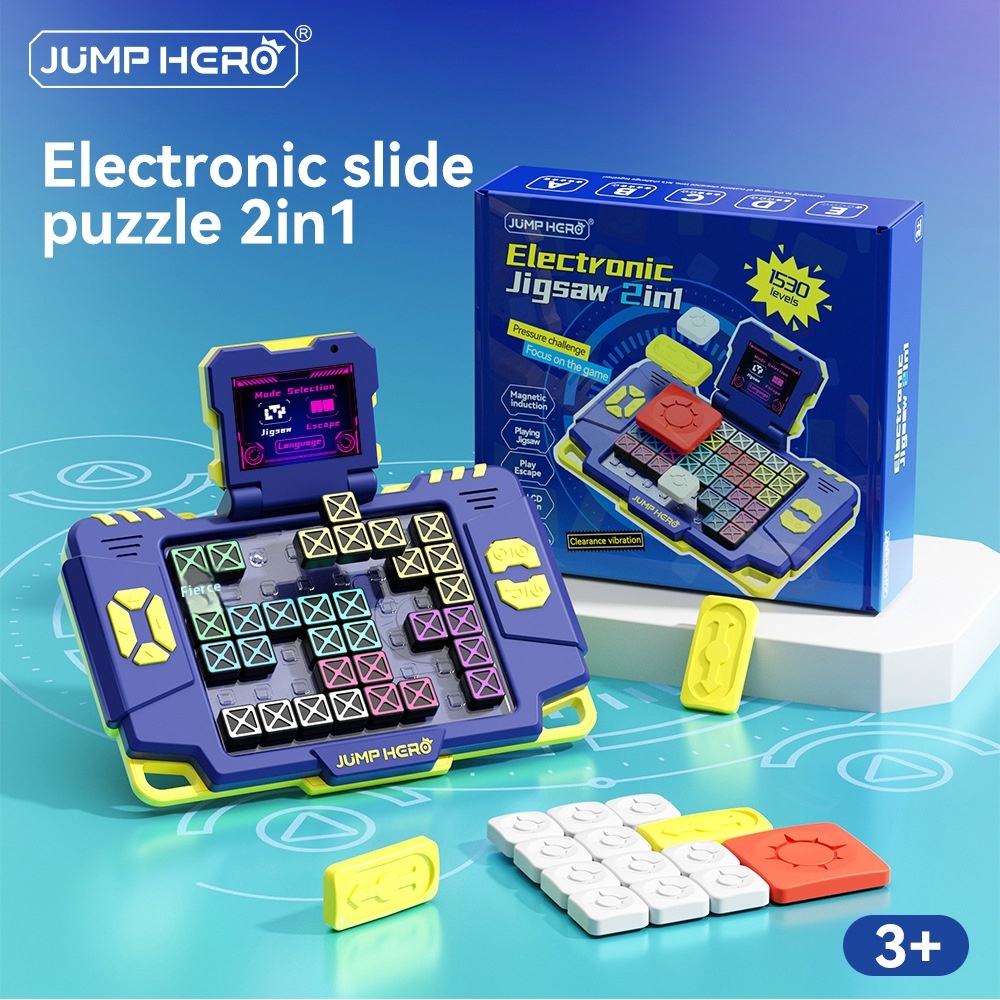 Electronic Building Blocks:2-in-1 Educational Puzzle Toy For Kids