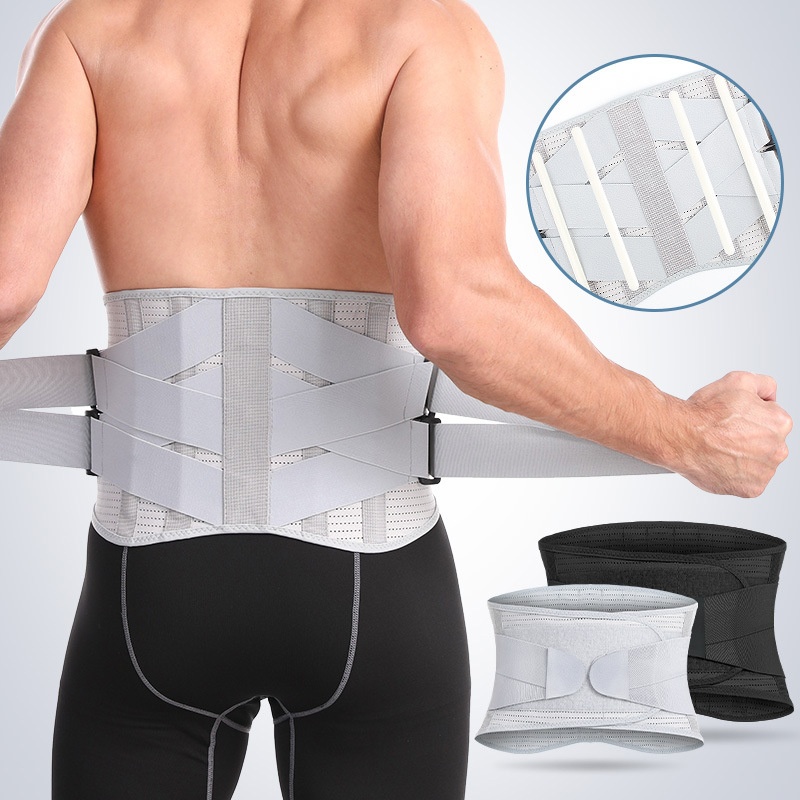 Waist Support Breathable Support Protection Lumbar Disc Herniation Belt Men And Women Fitness Weightlifting Squat Hard Pull Waist Circumference Abdomen