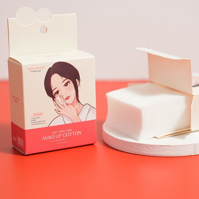 Pure Cotton Cotton Thin Makeup Removal Cotton Cleansing Box1000 Pieces Makeup Moisturizing Makeup Removal Oil One Piece Dery