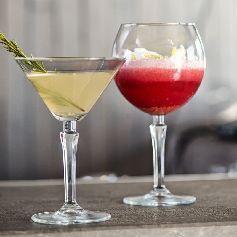 Bar Gin And Tonic Cocktail Glass Crystal Red Wine Goblet Big Belly Cocktail Glass Wide Mouth Martini Glass