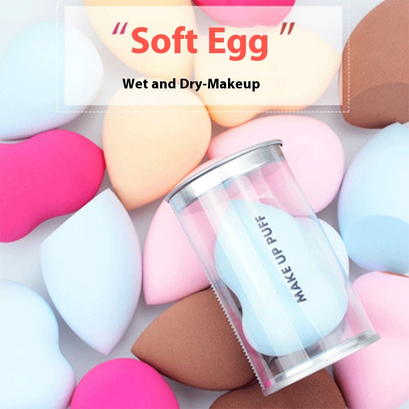 Beauty Egg Does Not Eat Powder Gourd Air Cushion Powder Puff Makeup Egg Makeup Egg Sponge Egg With Storage Rack