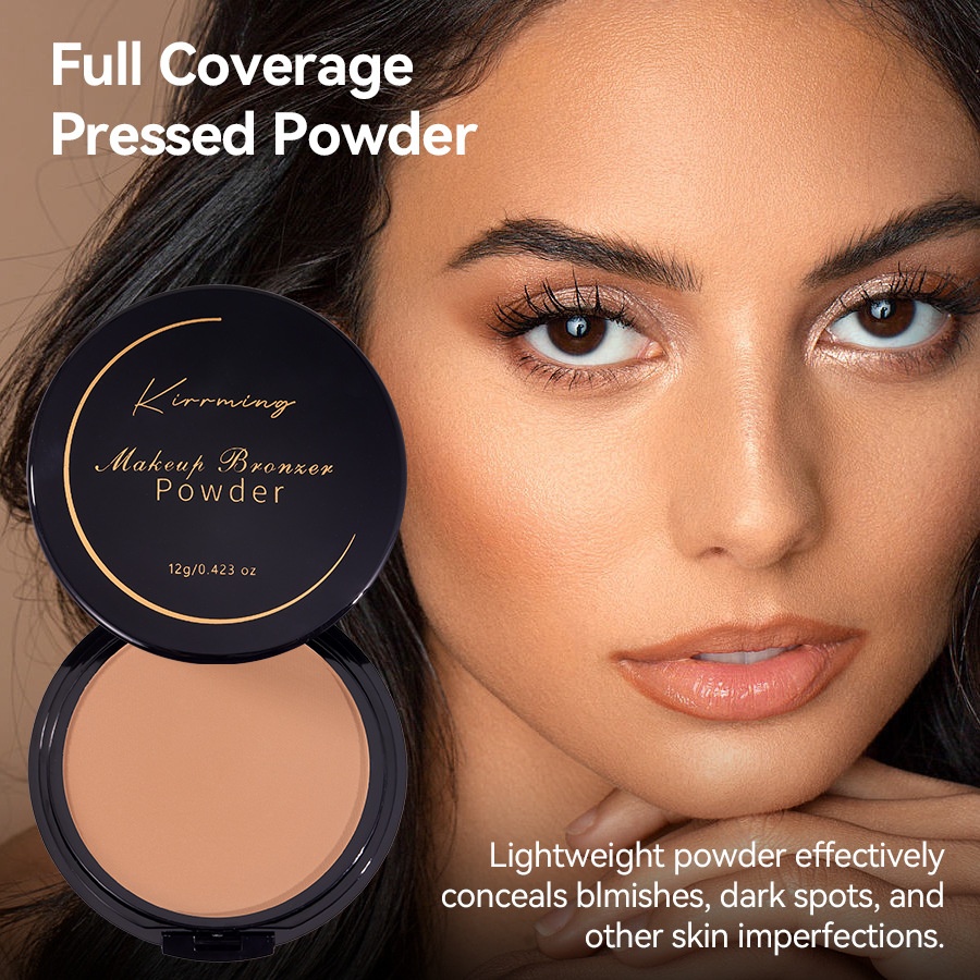 Powder Cake4 Colors Waterproof Concealer Brightening Long-lasting Makeup Without Smudging Powder