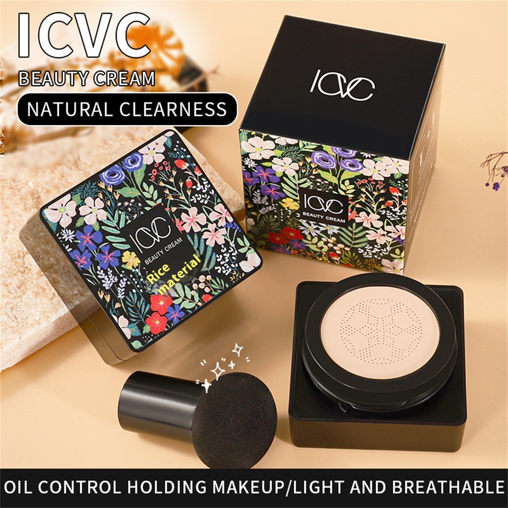 Mushroom Air Cushion Cream,Waterproof,Long-lasting,Even Skin Tone,Matte Air Cushion BBCream