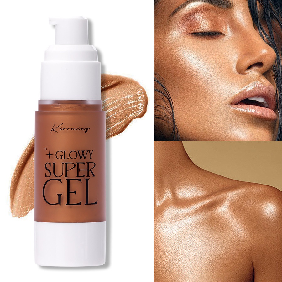 KIRRMINGHigh Glow Foundation Water To Run Lightweight Concealer Brightening Foundation