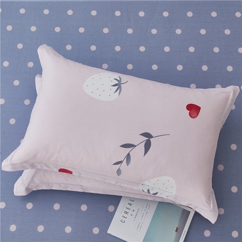 One Piece Drop Shipping Nordic Style Internet Celebrity Sesame Street Home Textile Four-piece Set Single Product Pillowcase Bedding Pillowcase