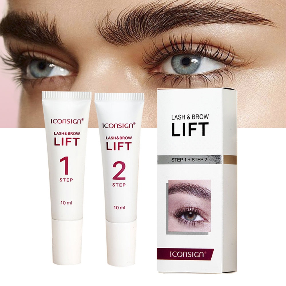 ICONSIGNEyelash Eyebrow Suit Keratin Cosmetic Eyelash Barbie Curling Lasting Eyelash Perm