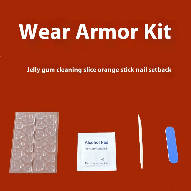 Wearing Nail Tool Set Manicure Tool Kit4-piece Set False Nail Matching Tools