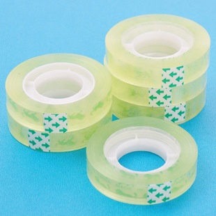 Sticky Transparent Stationery Tape School Supplies Small Tape Width12 Thick0.8cm Student Gifts Prizes
