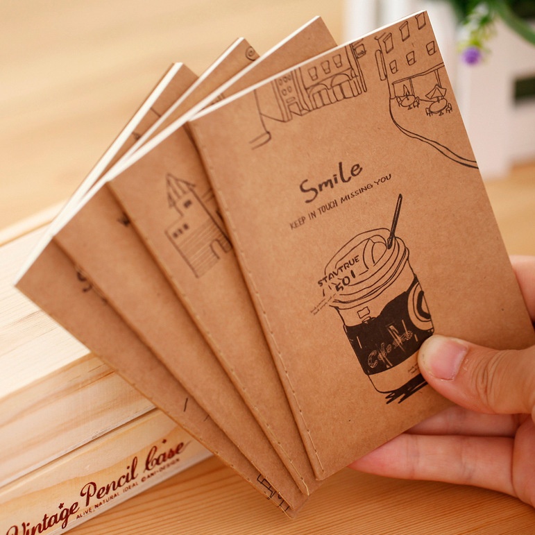 Taobao Gift Good Time Kraft Paper Notepad Soft Copy64 KNote Book Gift