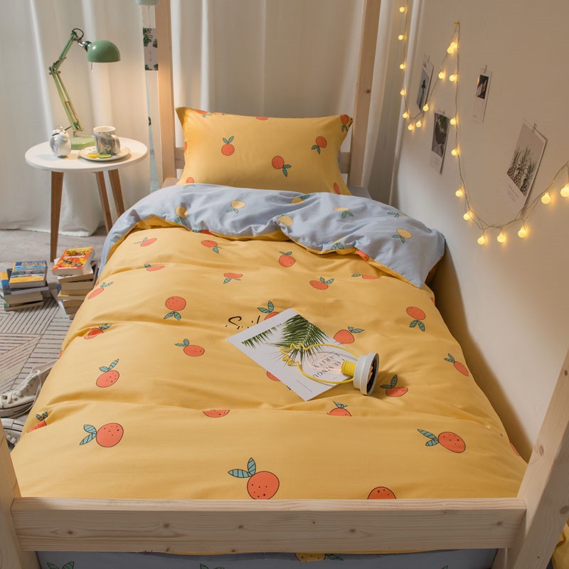 SDropship Nordic Internet Celebrity Cartoon Single Product Home Textile Quilt Cover Quilt Cover Bedding Single Sheet