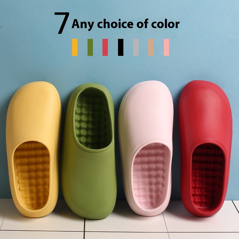 Kitchen Chef Slippers Anti-slip And Oil-proof Home Rain Boots Men And Women Wear Medical Waterproof Closed Toe Slippers