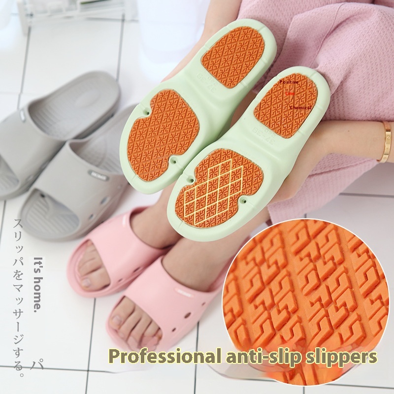 Pregnant Women And The Elderly Non-slip Slippers Women Summer Home Indoor Home Bathroom Bath Eva Sandals And Slippers For Outdoor Wear