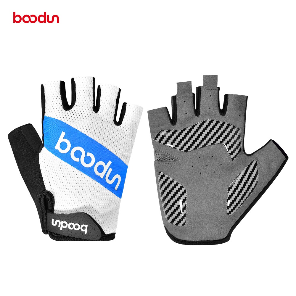 Boodun/Boton Half-finger Cycling Gloves Summer Cycling Microfiber Palm Protection Non-slip Bicycle Cycling Gloves