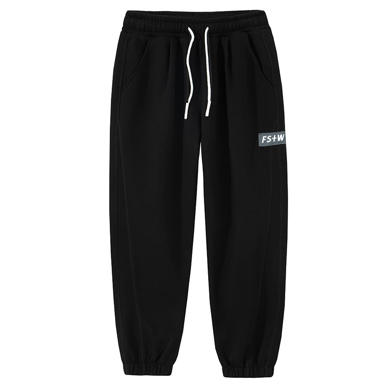 Summer Slim Hiphop Slightly Elastic Cotton Mid-waist Trousers Ordinary Casual Loose Sweatpants