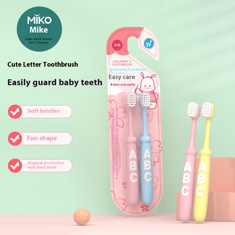 Children's Toothbrush Soft Bristles For Babies2-4-5-3 To6-12 Years Old And Above,Special For Infants And Primary School Students During The Teeth Replacement Period