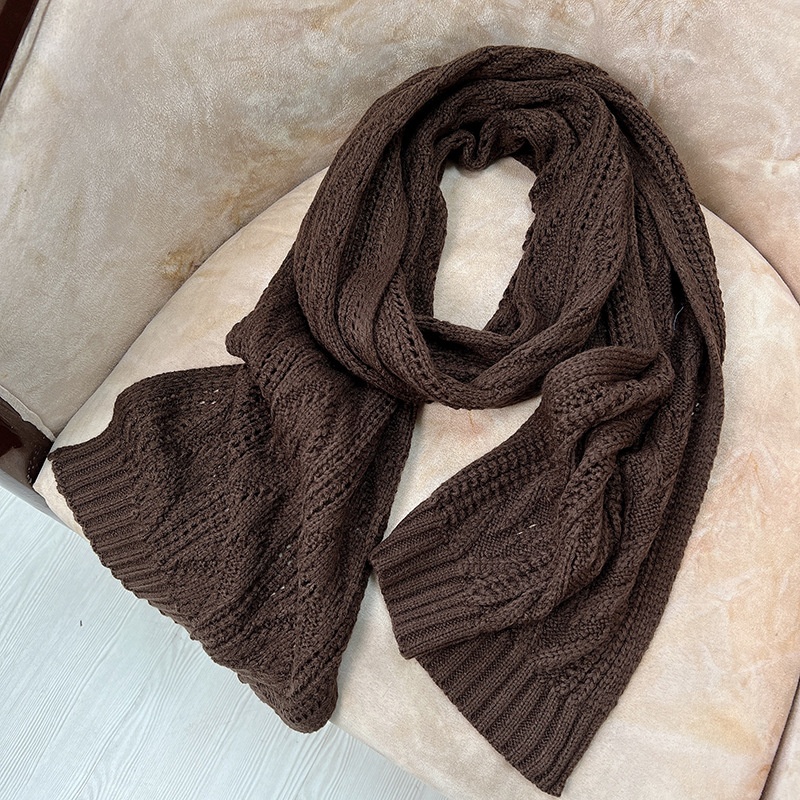 All-match Winter Thickening Warm Scarf Outdoor Decorative Cashmere Shawl