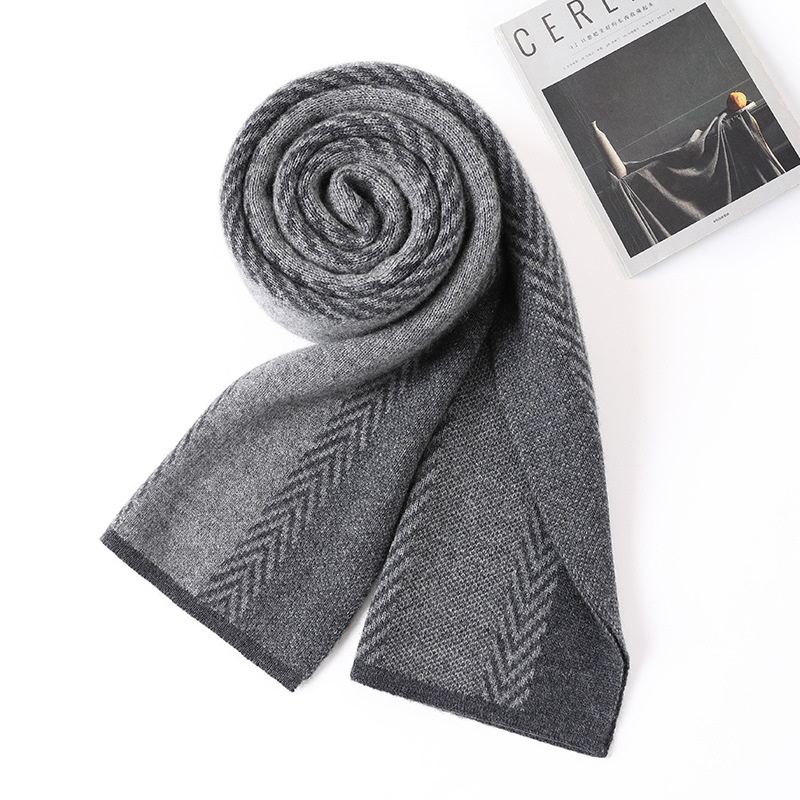 Cashmere Scarf Brand Warm Autumn And Winter All-match Knitted Scarf