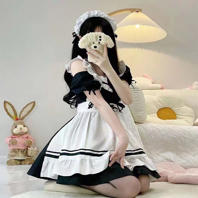 Maid Costume Maid Cos Cute Student Dress Lolita Suit Two-dimensional Role-playing Costume