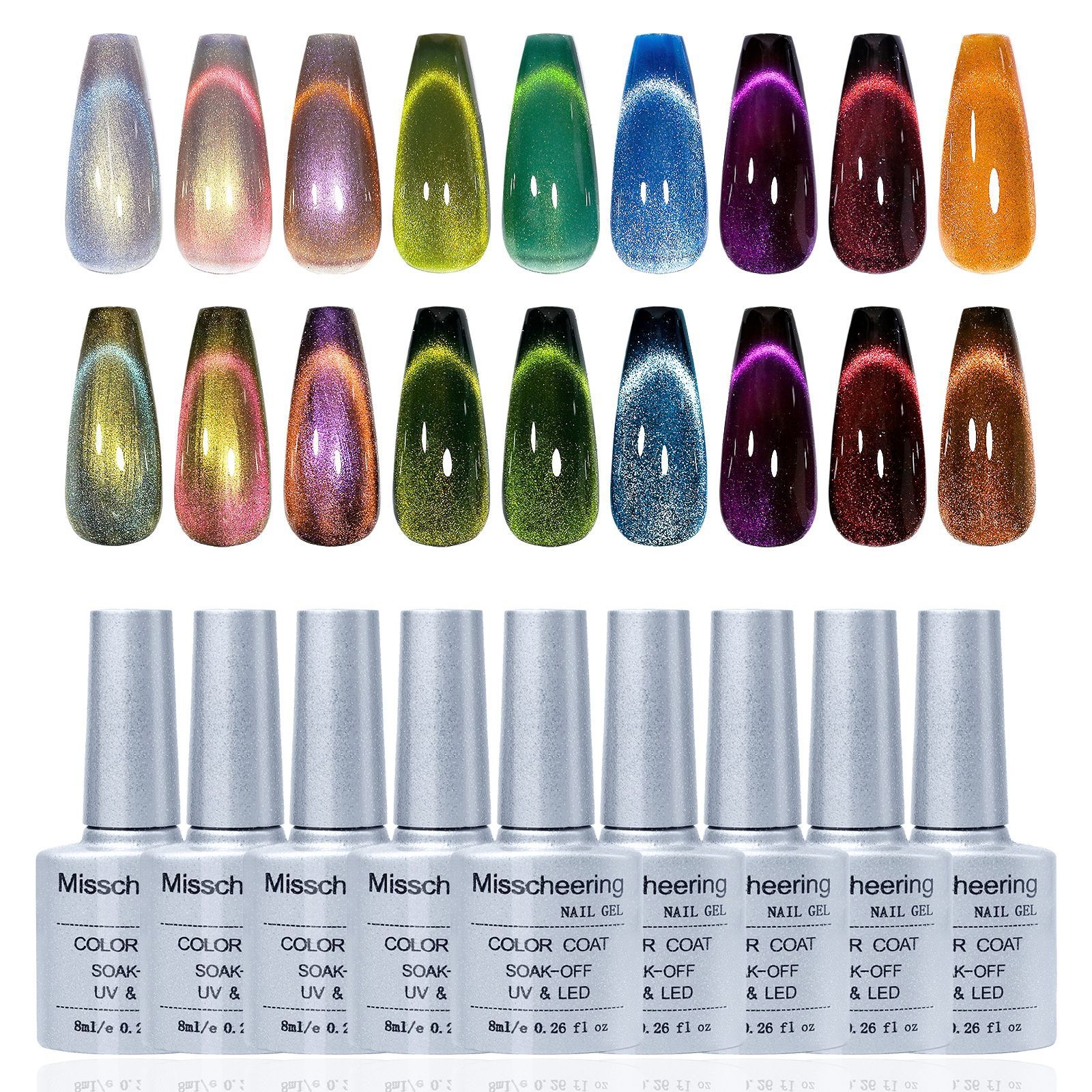 Nail Art Cat Eye Nail Polish