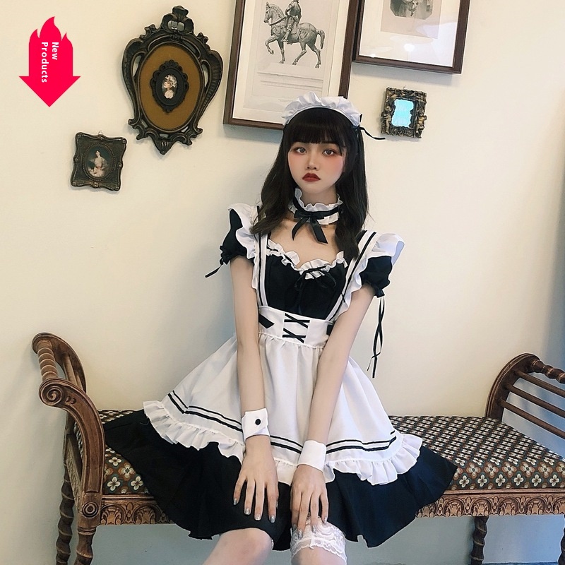 Dieran Miracle Nikki Travels Around The World Lolita Lolita Maid Costume Cute Japanese Maid Costume Cosplay