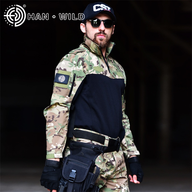 Hanye SProduce And Training Suits Camouflage Frog Suits Camouflage Frog Suits FGLong-sleeved Frog Suit Tops One Piece For Dery