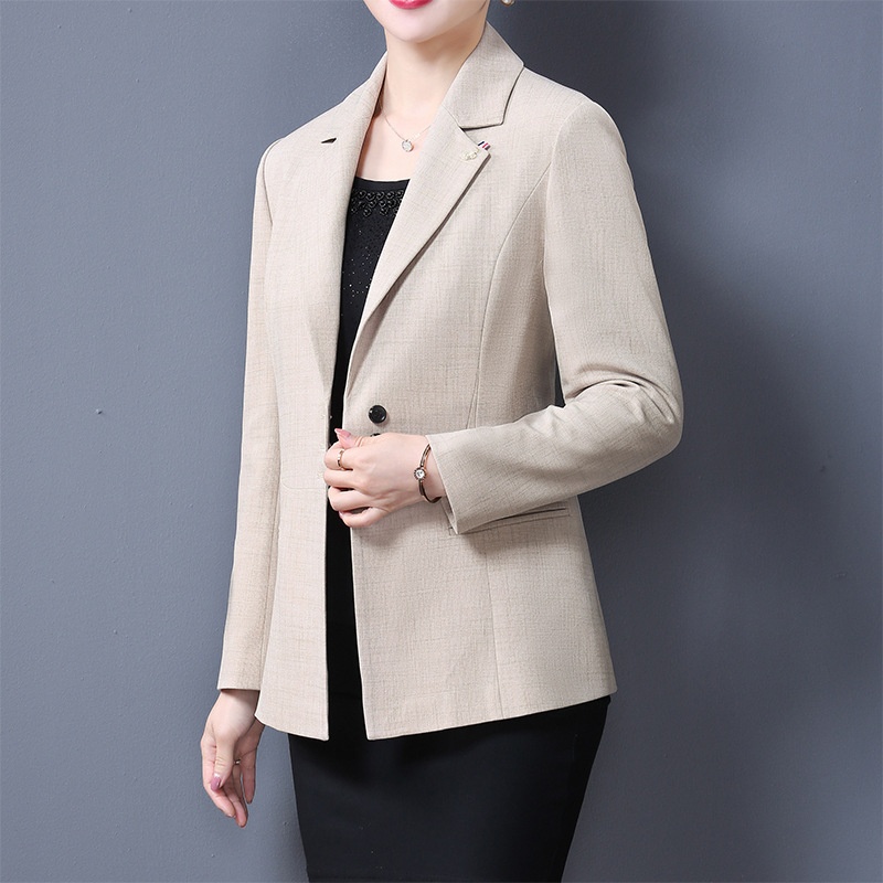 Mom's Spring Suit Jacket For Women Korean Style Small Suit Jacket Spring Short Jacket