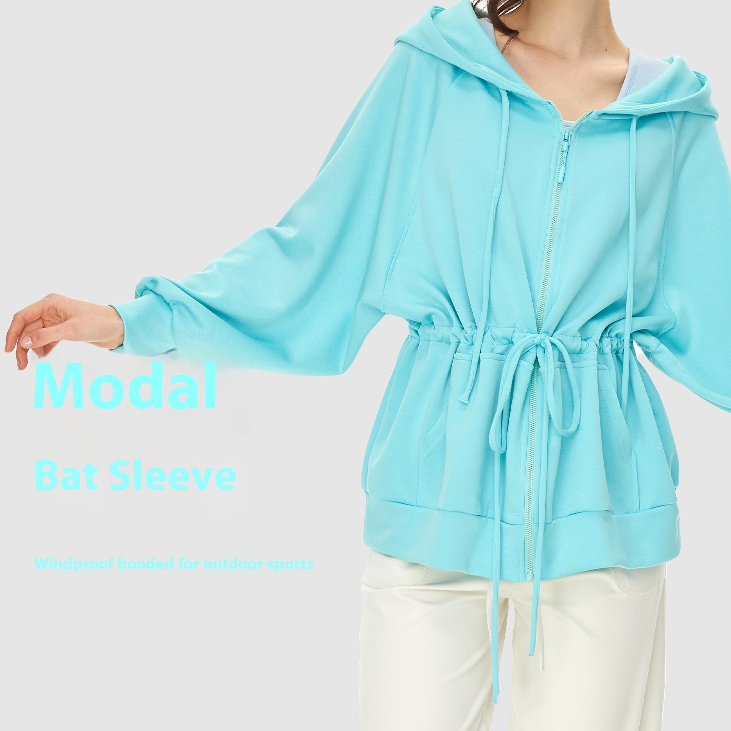 Lulu Yoga Clothes Hooded Sweatshirt Long-sleeved Tops Casual Sun Protection Clothes Outdoor Sports Leisure