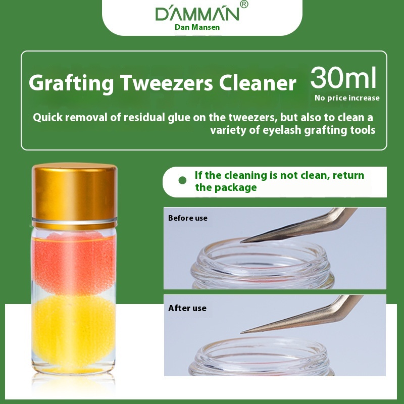 Detergent Cleaning Liquid Eyelash Tweezers Gluer Grafting Eyelash Tweezers Water Tool Special Cleaning Agent