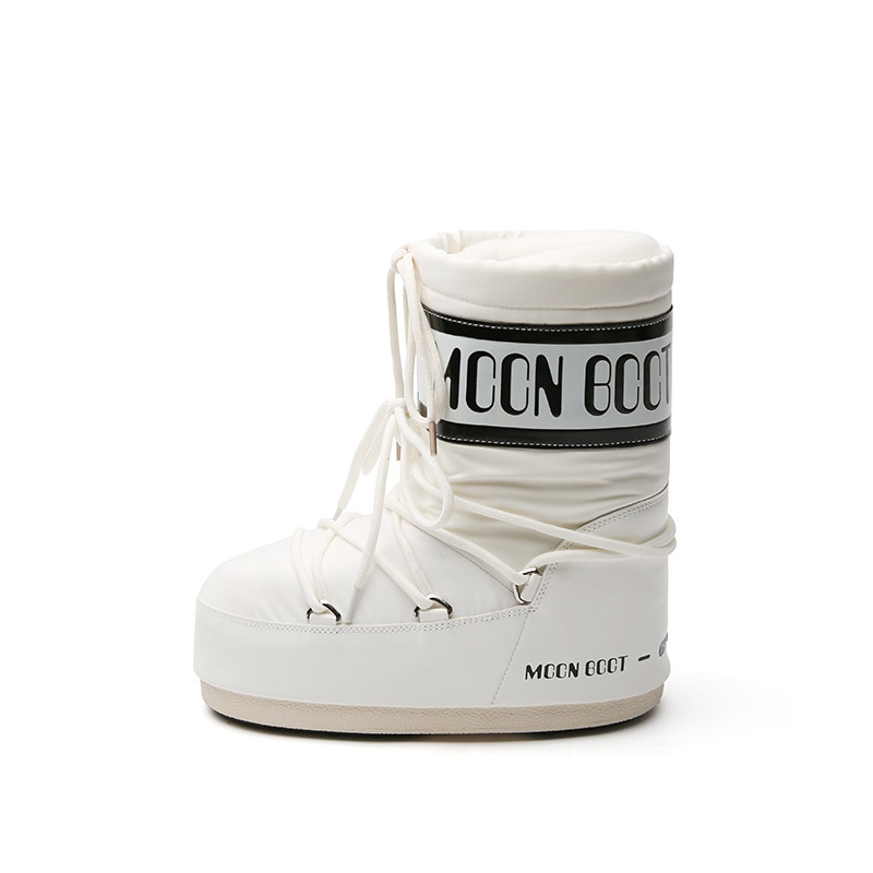 Fashionable Moon Boots High-top Ski Boots Warm And Anti-slip Snow Boots