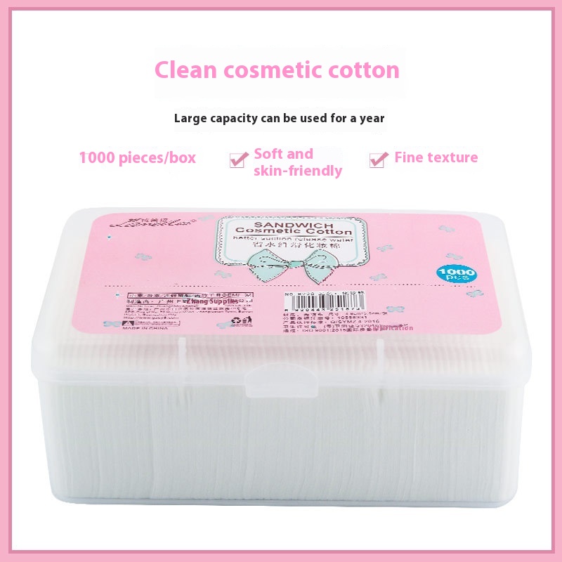Beauty Salon Makeup Cotton Pads Makeup Remover Cotton Does Not Drop Hair Eyelash Grafting Eyelash Cleaning Cotton Pads Thin Nail Art Eyelash Tools