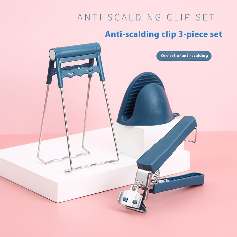 Anti-scalding Clamp For Taking Bowls,Household Kitchen,Stainless Steel,Non-slip Plate-lifting Device For Taking Dishes And Plates To Prevent Scalding