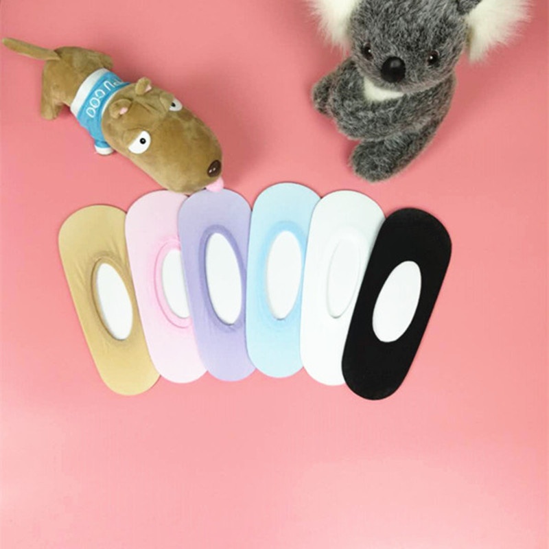 Women's Socks Spring And Summer Invisible Boat Socks Solid Color Non-slip Breathable Student Shallow Mouth Socks Independent Packaging