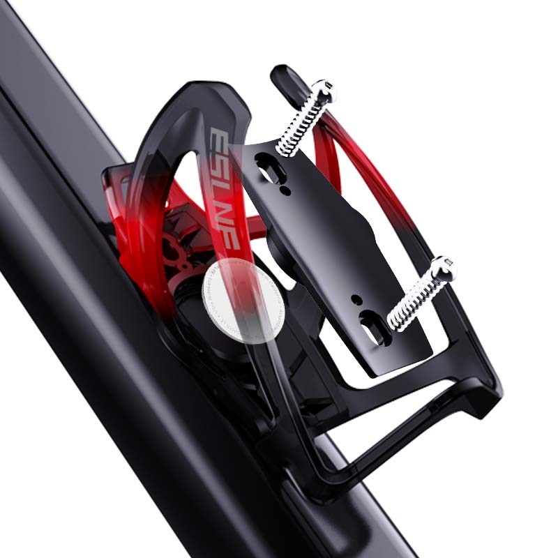 ESLNFBicycle Water Bottle Cage Road Bike Airtag Locator Water Bottle Holder Mountain Bike Cycling Water Cup Holder