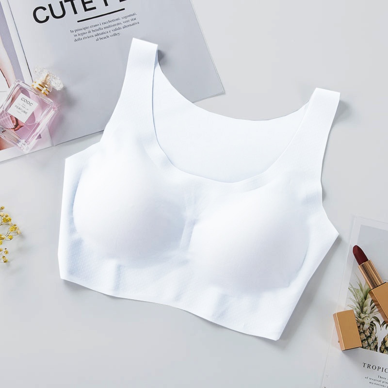 Nana Bra Sports Vest Bra Seamless Bra Women's Underwear Breast Bra White Underwear Bra
