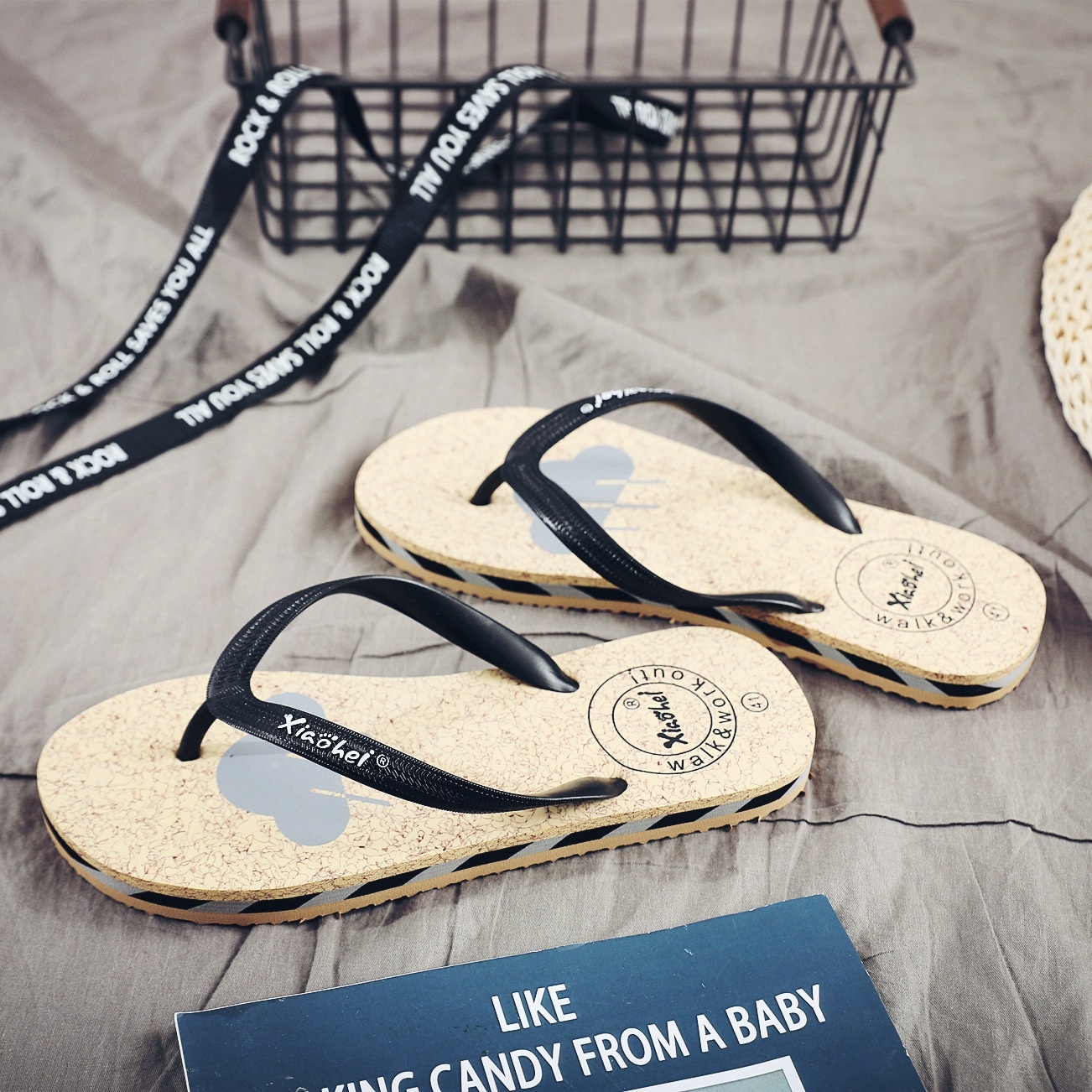 Flip-flops For Men In Summer,Style,Outdoor Casual Sandals,Eva Flip-flops For Beach