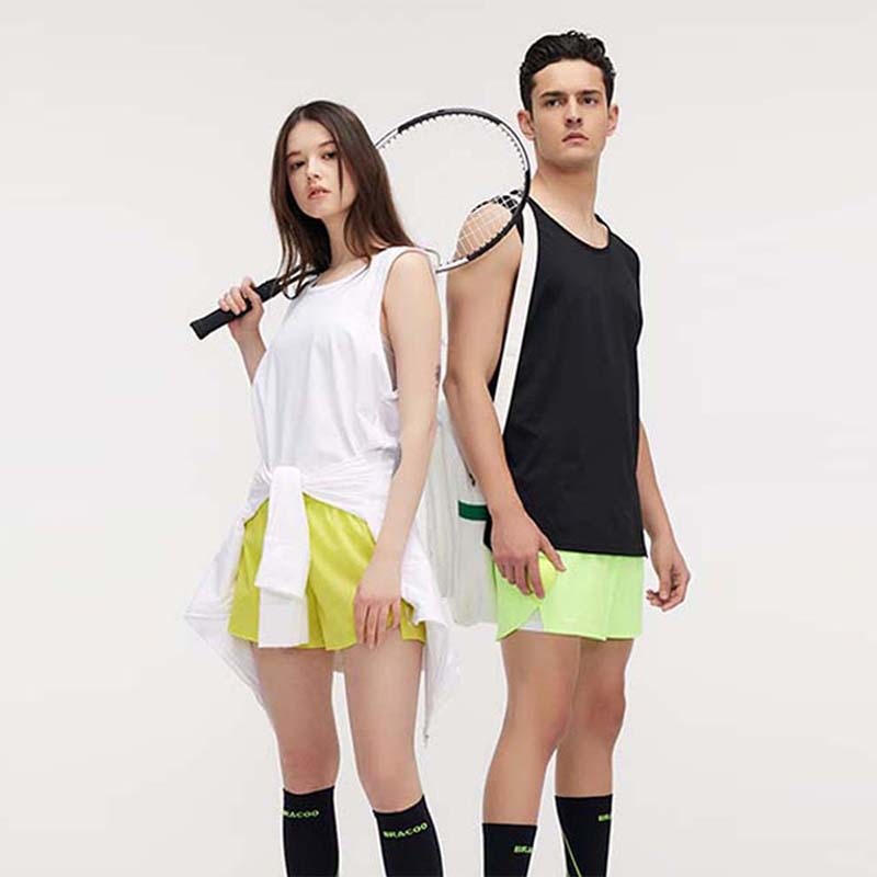 Summer Men's And Women's Marathon Group Running Quick-drying Vest Professional Track And Field Tennis Training Waistcoat Top With Printed