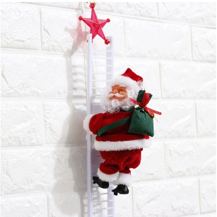 Electric Santa Claus Climbing Ladder Santa Claus Climbing Ladder Electric Santa Claus Climbing Ladder Toys