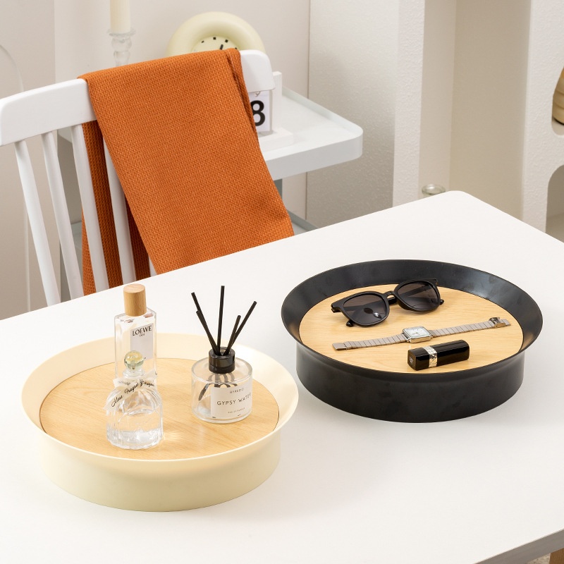 Nordic Style Multifunctional Storage Tray Fruit Tray Storage Tray Cup Perfume Jewelry Sundries Desktop Decoration Tray
