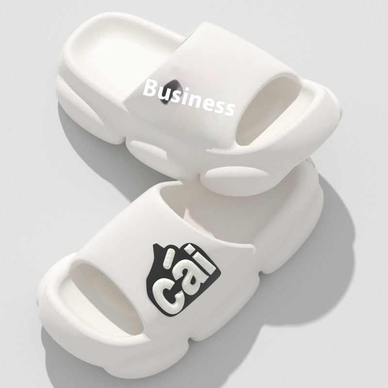 Simple And Versatile Outdoor Sandals For Women In Summer With Thick Sole,Shit-feeling EVASoft Sole,Height-enhancing And Non-slip Bathroom Slippers