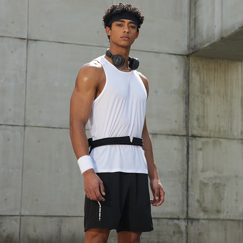 24 Summer Men And Women Outdoor Marathon Track And Field Running Light Breathable Sleeveless Short Sleeve Sports Fitness Quick-drying Vest