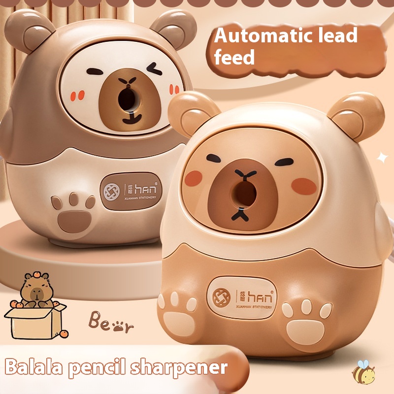 Capybara Pencil Sharpener Automatic Lead Pencil Sharpener