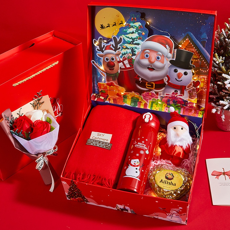 Christmas Gift Christmas Eve Apple Gift Box Suit For Girls Best Friends Girls Practical Girlfriend High-end Creative