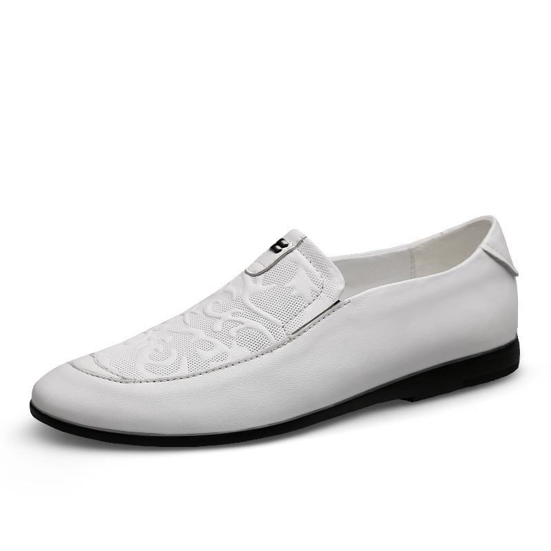 Autumn Style Genuine Leather Loafers For Men Genuine Leather Korean Style Men's Shoes First Layer Cowhide Britishy Men's Shoes