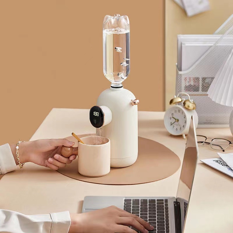 Beartant Hot Tabletop Small Mini Drinking Fountain Portable Mineral Water Heater