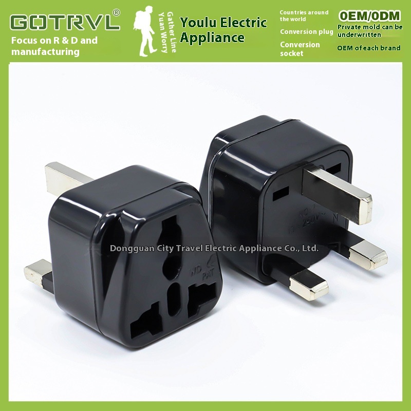 British Standard Conversion Plug Saudi Arabia Singapore Hong Kong Malaysia Maldives UKMulti-country Conversion Head WD-7