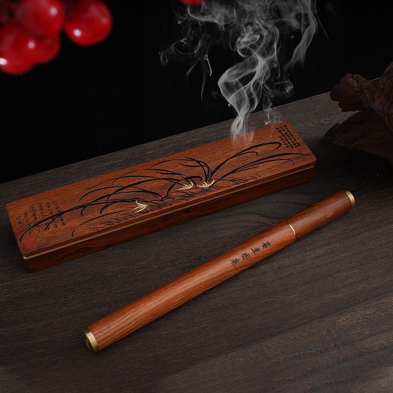 Incense Burner Incenseert Purple Light Sandalwood Advanced Fragrance Box Customizable Home Portable Small Incense Burner Gift Box Suit